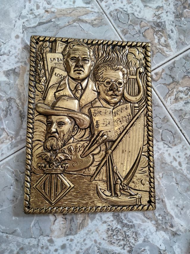 Piatto Sorolla, Benlliure e Blasco