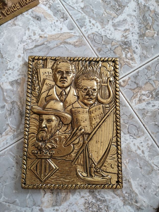 Piatto Sorolla, Benlliure e Blasco