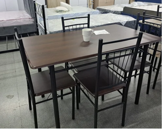 SET COMEDOR: MESA + 4 SILLAS. ENVÍO GRATIS.