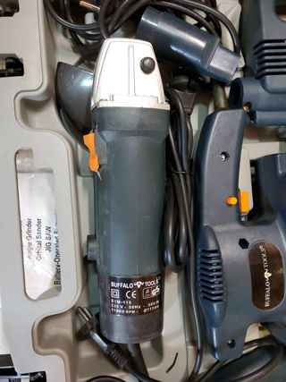 caja maquinas Taladro Radial Lijadora Vaiven desto