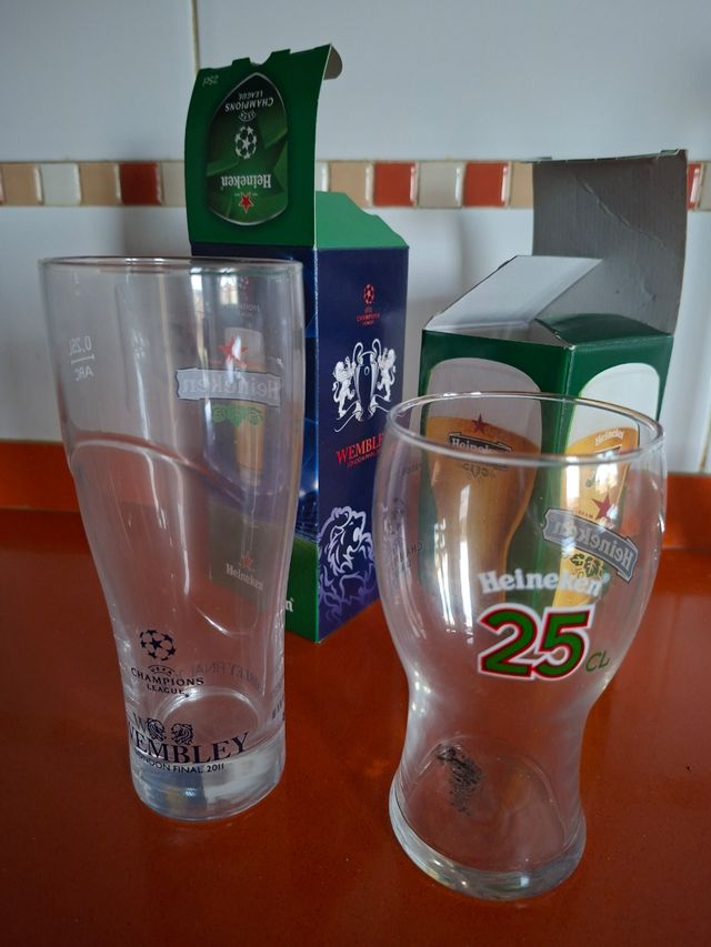 Vaso Heineken Champions League Londres 2011