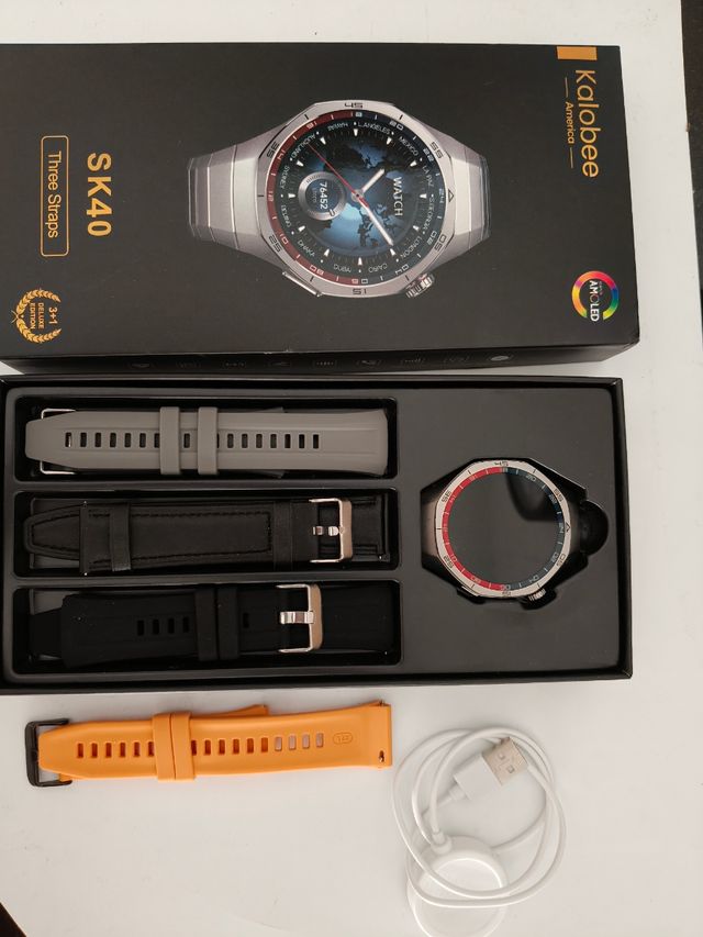 Kalobee SK40 Smartwatch con 3 Correas