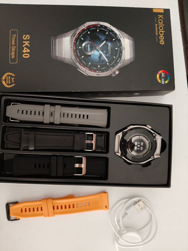 Kalobee SK40 Smartwatch con 3 Correas