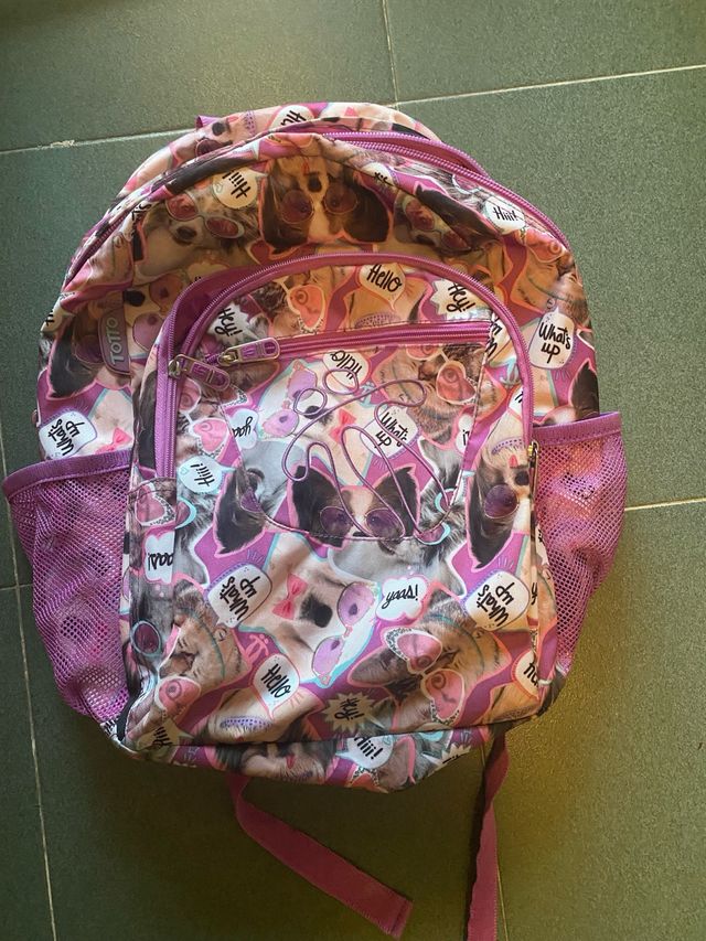 Zaino Totto Perritos usato ma molto ben tenuto.