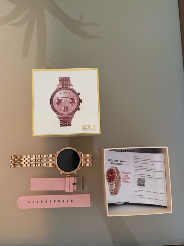 Reloj Inteligente Gen 9 Oro Rosa