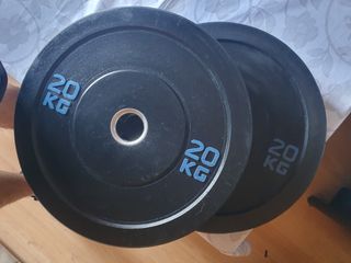 Disco Bumper 20 kg (pareja)