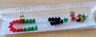 Tasbih rosario 33 cuentas bandera Palestina