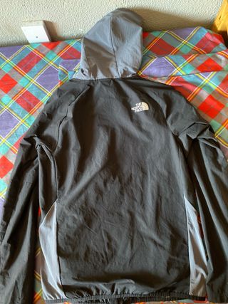 Cortavientos The North Face Negro/Gris Original