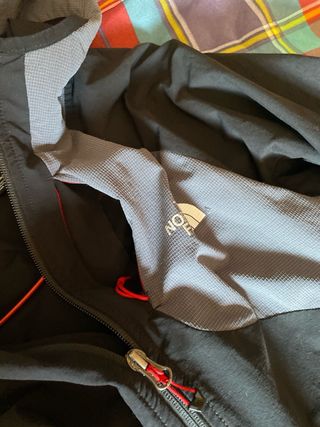 Cortavientos The North Face Negro/Gris Original
