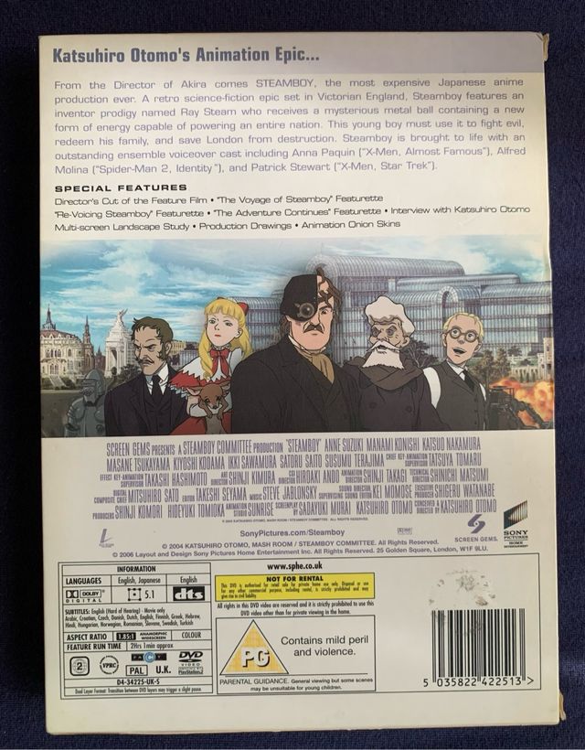 Steamboy Director's Cut DVD
