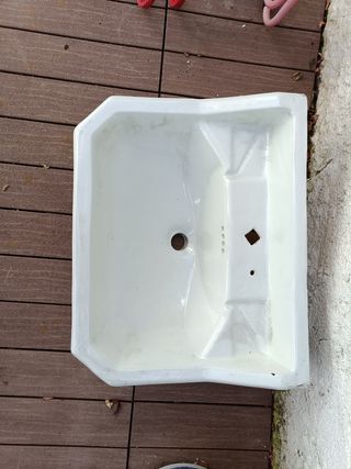 Lote de picas lavamanos antiguas de baño