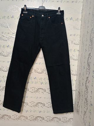Pantalón Levi's 501 Negro Talla 32x36