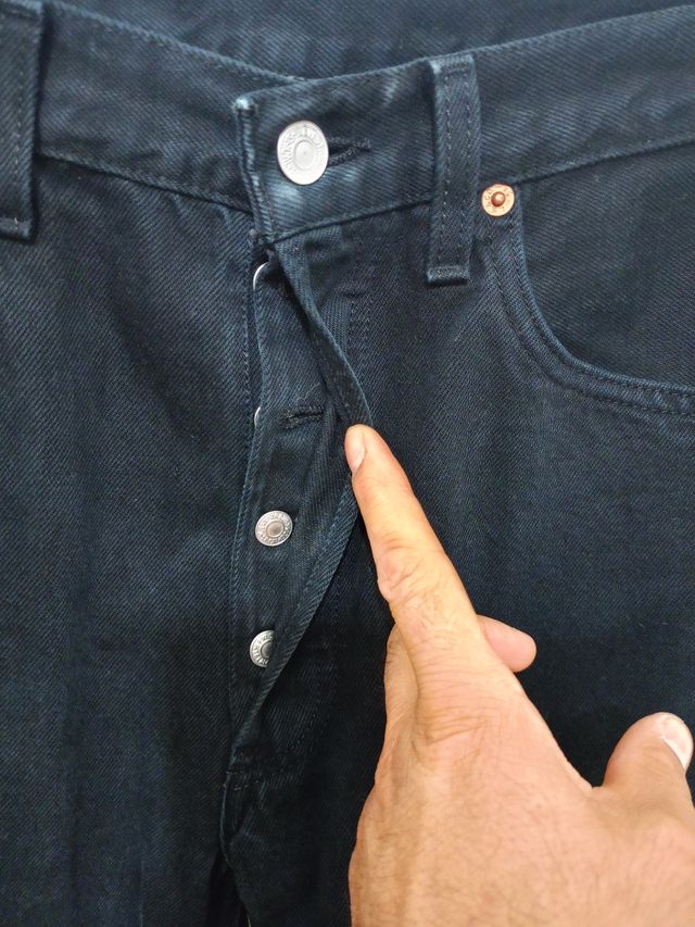 Pantalón Levi's 501 Negro Talla 32x36