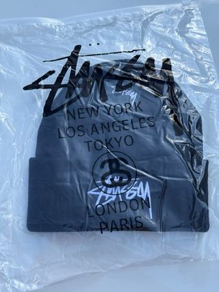 Cappellino Stussy invernale nero