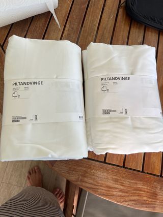 Funda Nórdica IKEA PILTANDVINGE Blanca