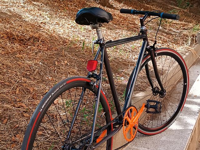 Bicicleta Fixie Negra