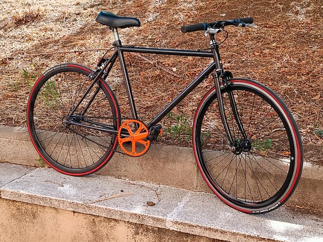 Bicicleta Fixie Negra