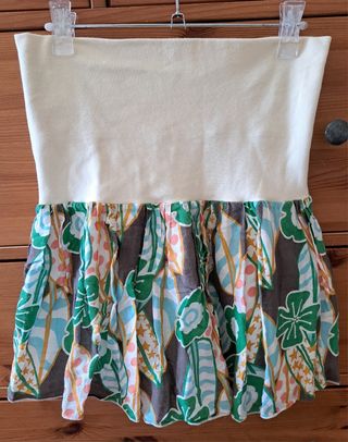 Falda mini H&M estampada