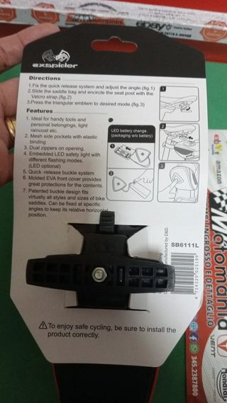 Borsellino porta attrezzi Exspider nero