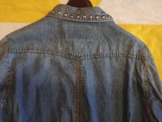 Camicia Y TWO JEANS Denim Uomo XL
