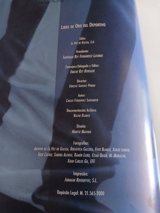 Libro de Oro del Real Club Deportivo de La Coruña