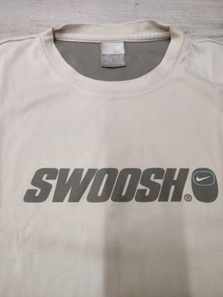 Felpa Nike Swoosh Beige Uomo