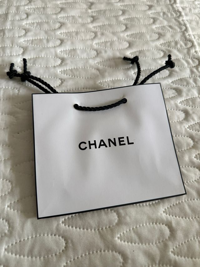 Sacchettino Originale Chanel Bianco