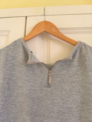 Camisón gris con estampado Black Coffee