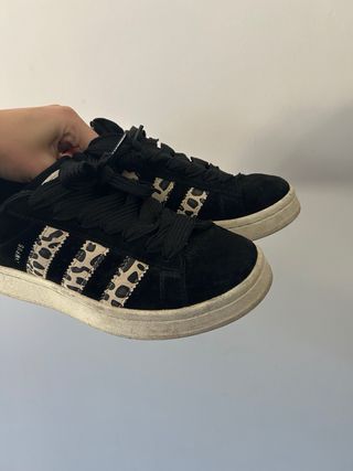 Tenis Adidas Campus Negro Multicolor