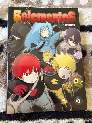 Colección completa Los 5 Elementos (6 tomos)