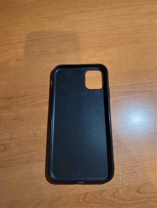 Cover iPhone 11 con Smiley Blu