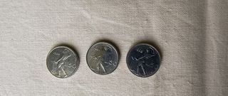 Set 50 Lire Mini Monete Italiane
