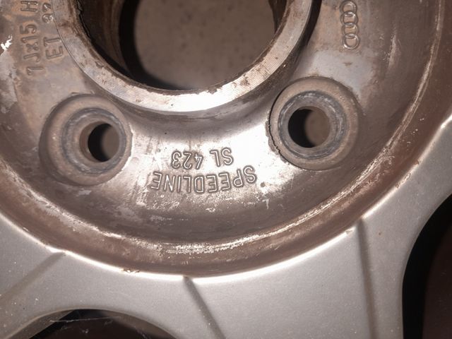 Llanta 15 4x108 Speedline Original Audi 90