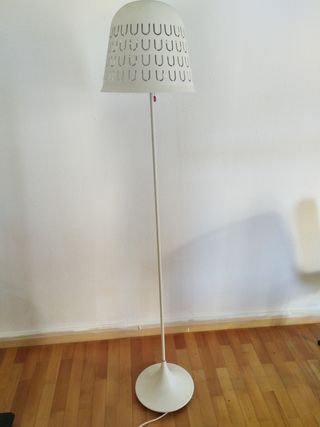Lámpara de pie Ikea blanca 2 unidades

