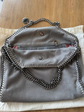 Borsa Stella McCartney grigia