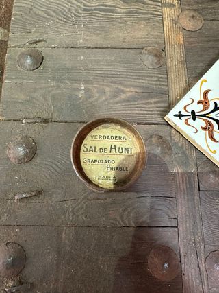 Envase antiguo Sal de Hunt