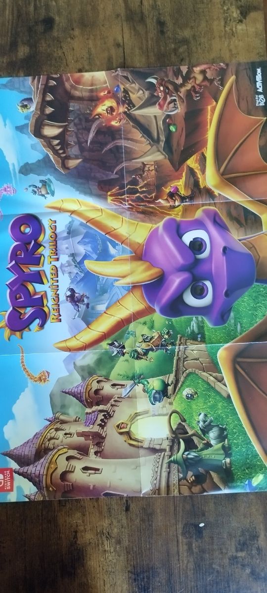 Póster Spyro Reignited Trilogy Din A3