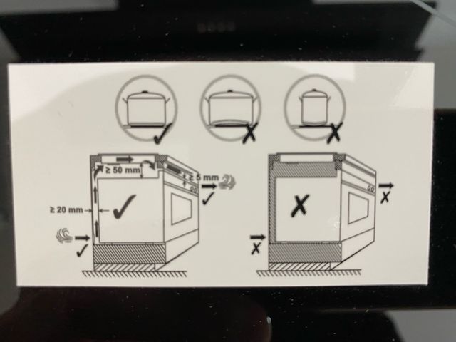 Placa de inducción / Vitrocerámica Nueva