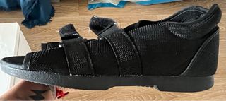 Zapato ortopédico para rotura de pie