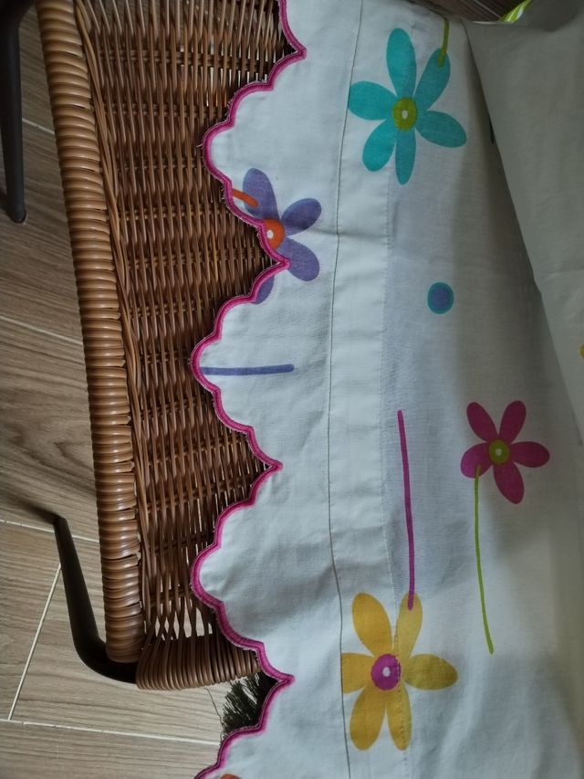 Estores infantiles/juveniles con flores