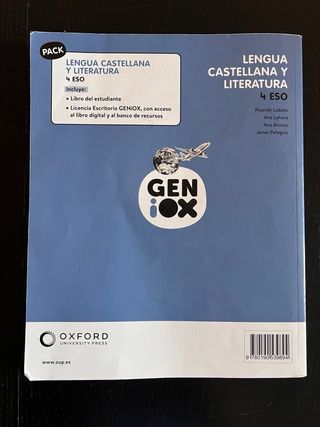 Lengua Castellana y Literatura 4º ESO. Libro de...