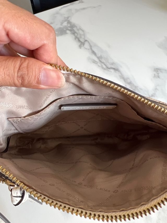 Bolso Bandolera Michael Kors Beige Original