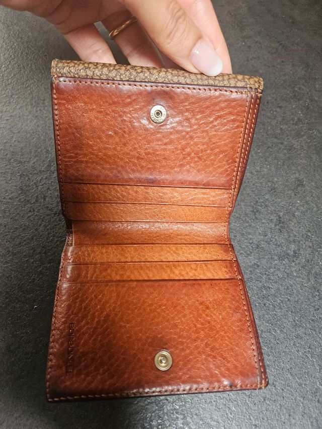 Portafoglio Borbonese Pelle Marrone