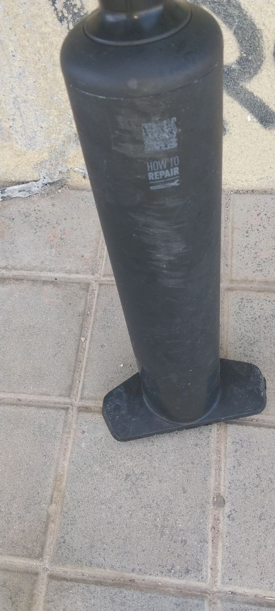 Inflador de Kayak Negro Le falta manguera