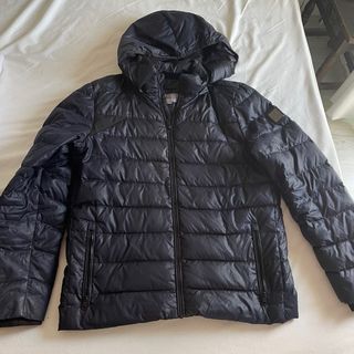 Abrigo Calvin Klein Azul Marino Hombre