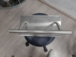 Silla Peluquería Giratoria Metálica