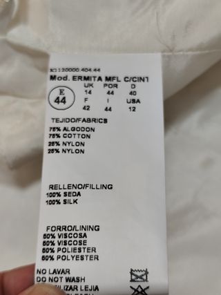 Chaqueta Pronovias encaje pedrería Marfil