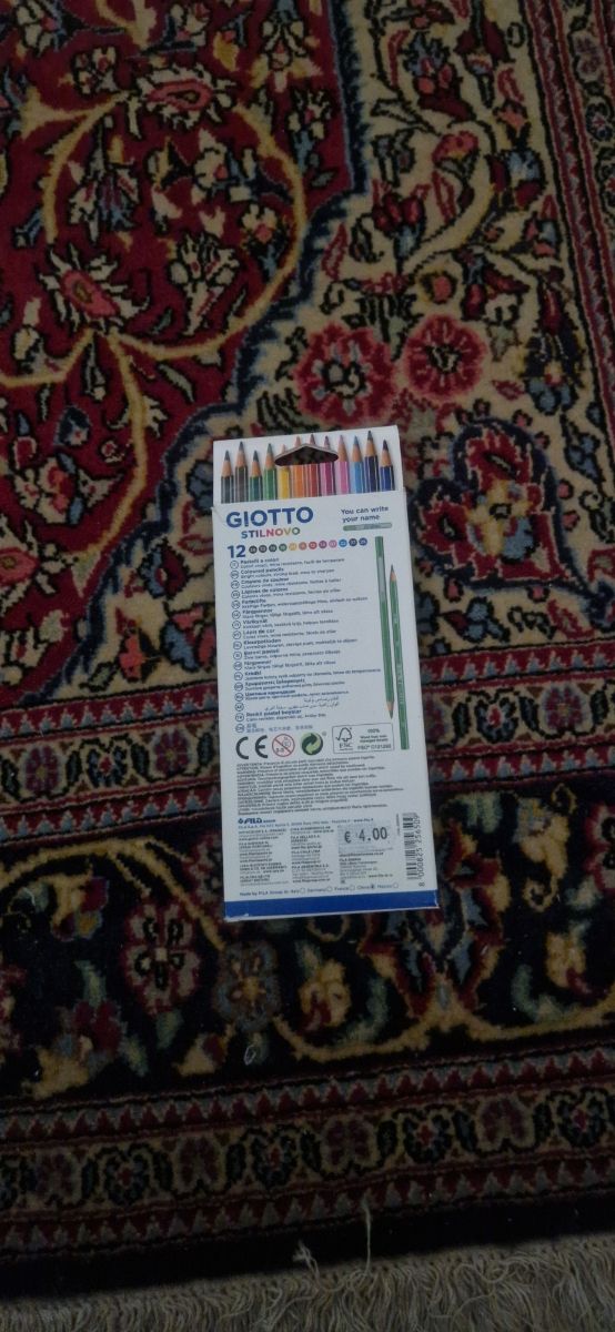 Pastelli Giotto Stilnovo 12 colori