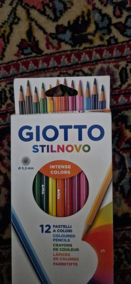 Pastelli Giotto Stilnovo 12 colori