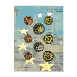 Polonia 2004 Euroset Pre-Euro 8 Monedas